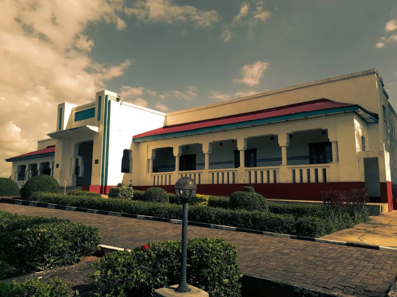 Rudahigwa palace building in Nyanza, October 2020