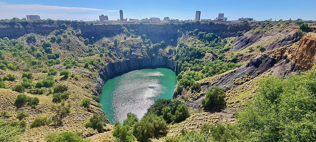 Big Hole kazı alanı, Kimberley; Bernard DUPONT, 23 Ocak 2023 tarihli görünüm