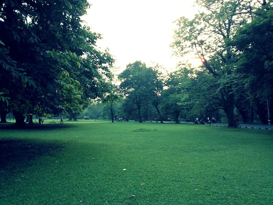 Jamshedpur Jubilee Park bahçesi