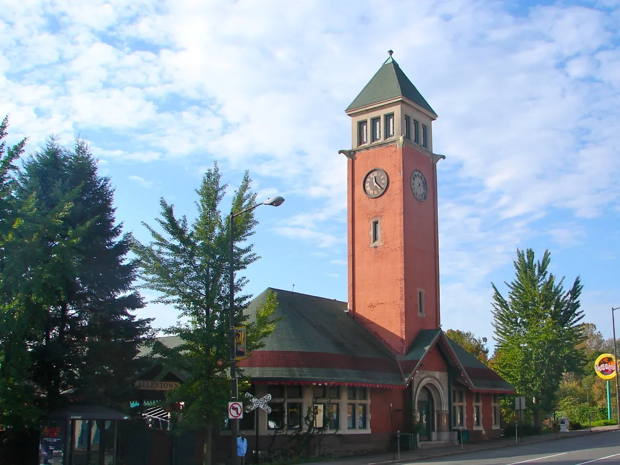 Historic Allentown terminal exterior, 2011 archive