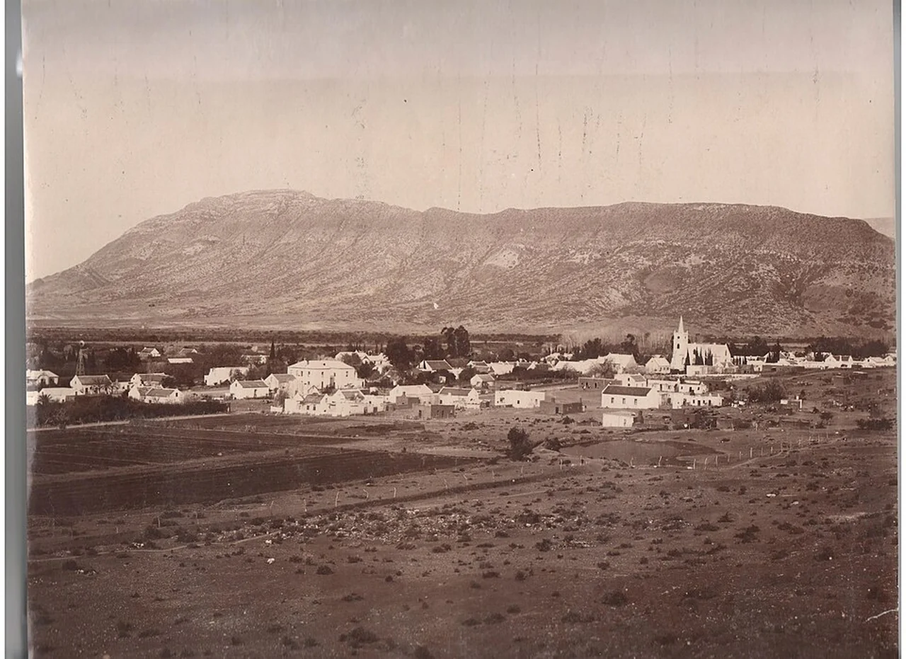 Prince Albert tarihî kent görünümü, yaklaşık 1890; 2021 yükleme yılı çekim tarihi değildir