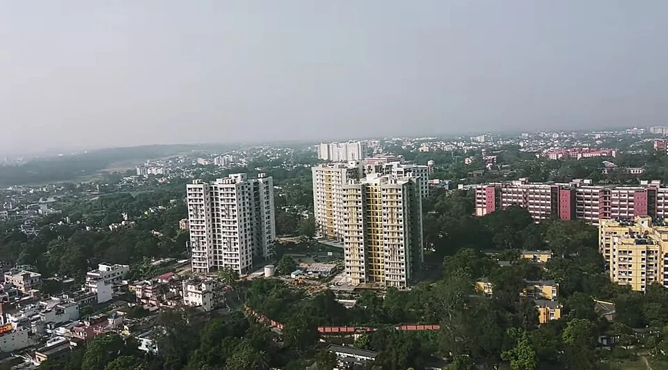 Dhanbad şehir silüeti