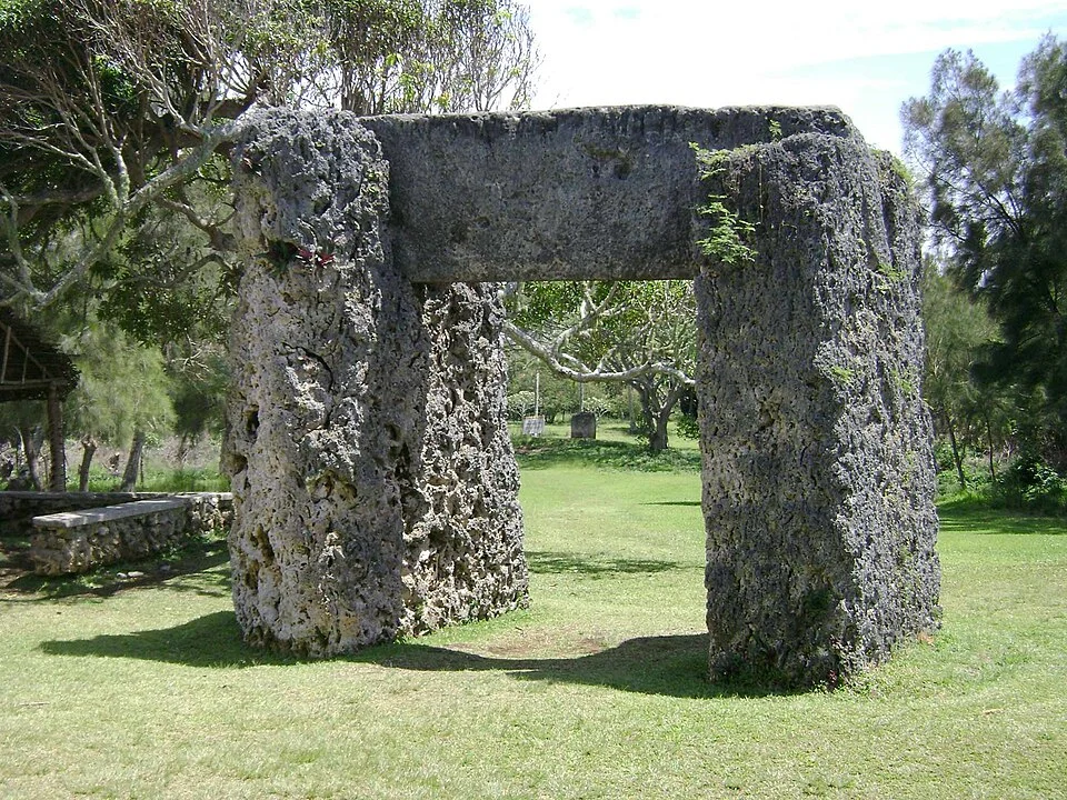 Haʻamonga ʻa Maui stone monument on Tongatapu, Tonga