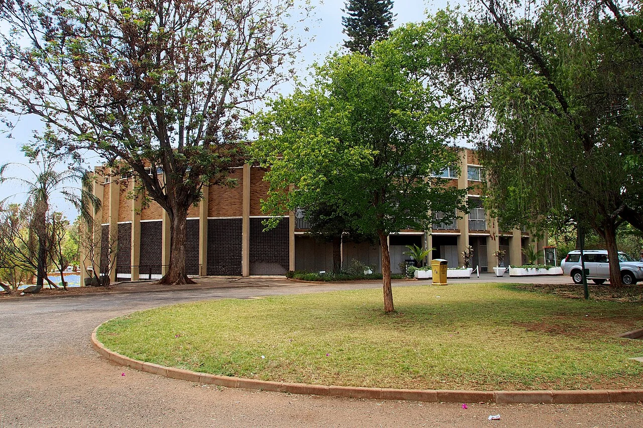 Bulawayo Natural History Museum exterior; November 2012, existing colour adjustment in 2015