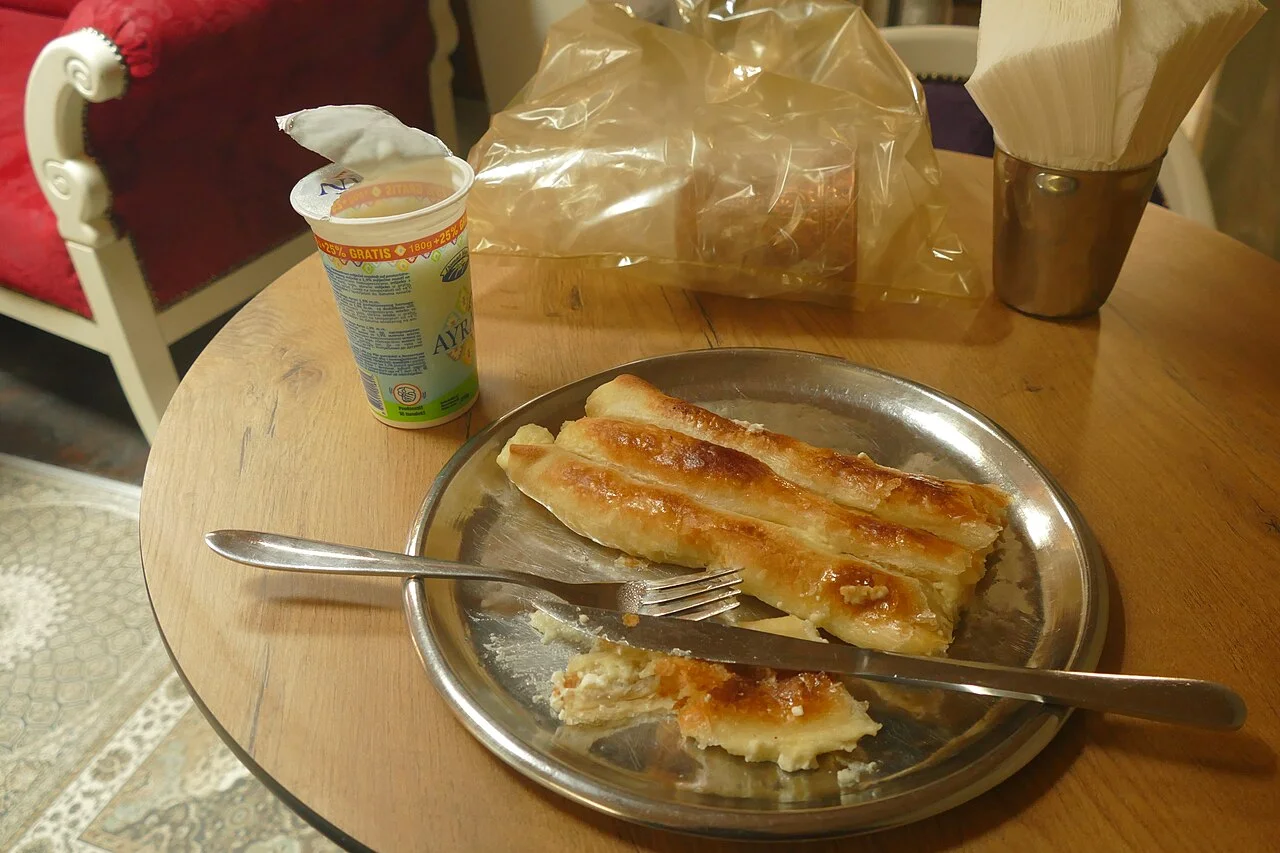 Burek presentation in Sarajevo, February 2022; branding and packaging are not a current business offer.