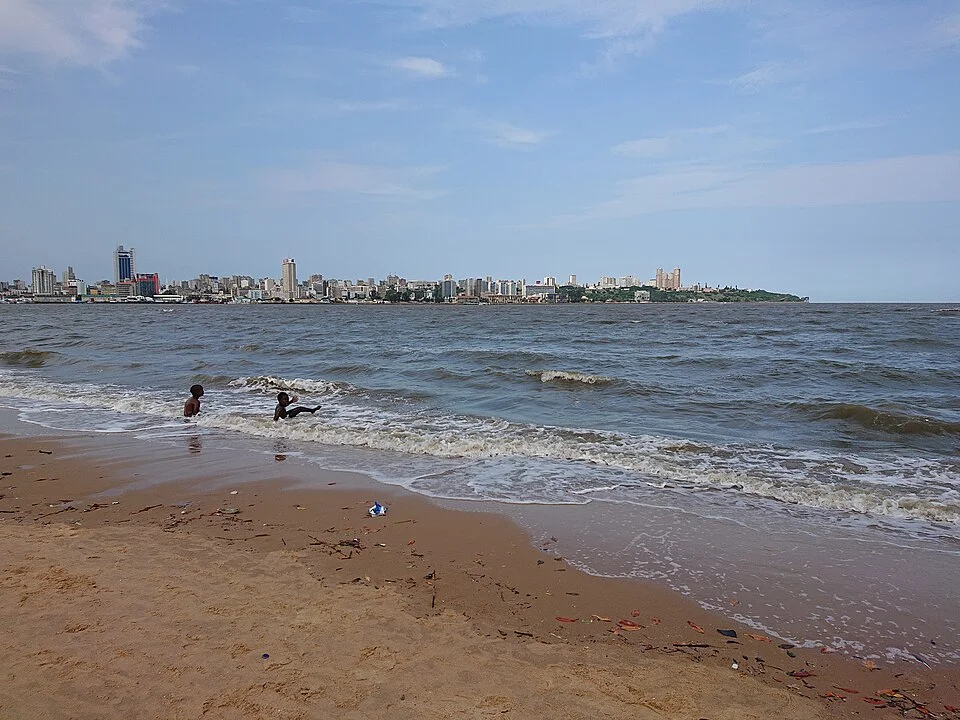 Maputo waterfront seen from Katembe