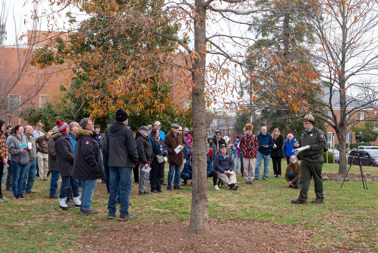 Historical interpretation programme at Hurkamp Park in 2022, Fredericksburg NPS archive