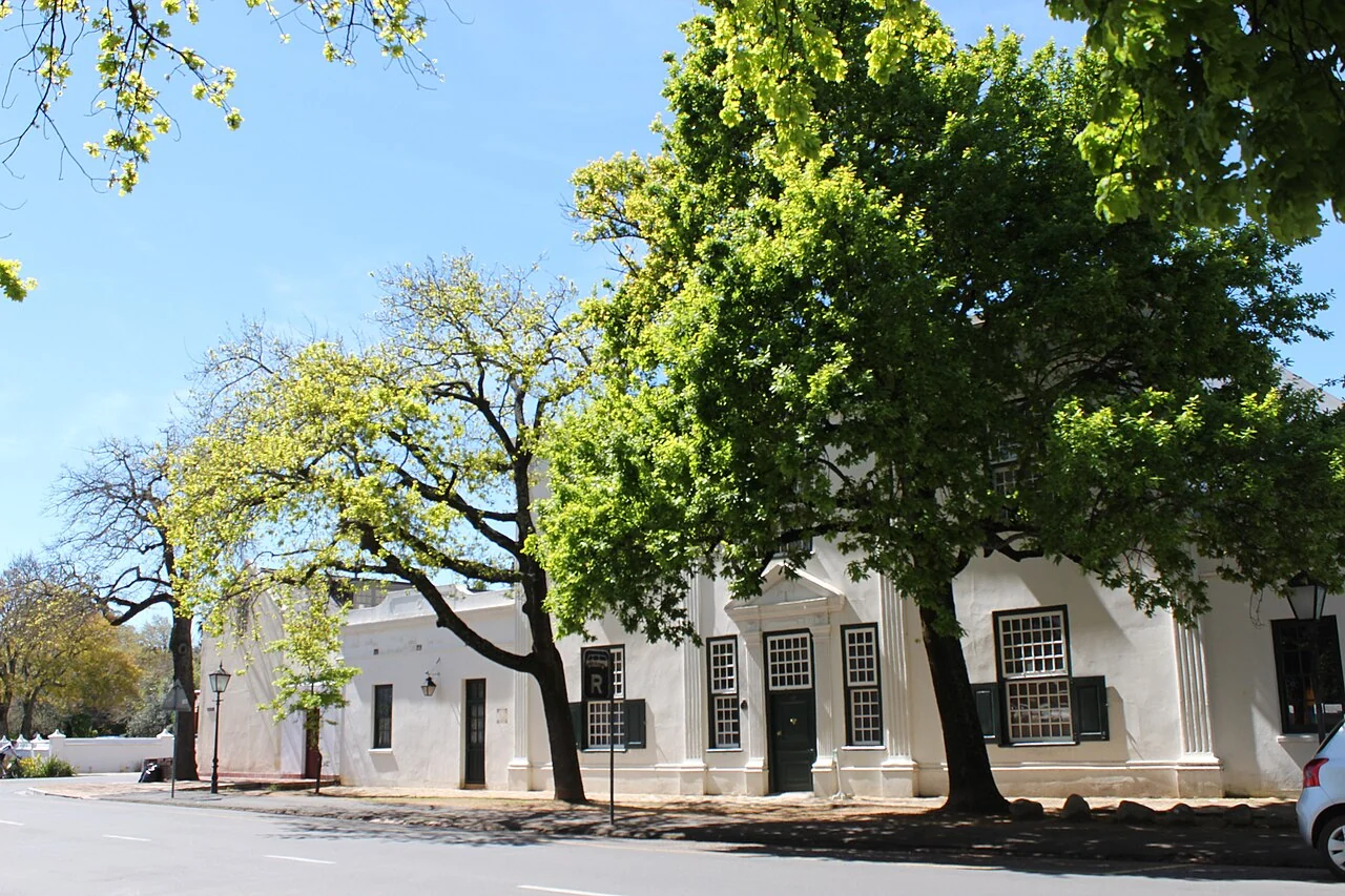 Grosvenor House tarihî konut görünümü, Stellenbosch; ECSequeira, 22 Eylül 2013