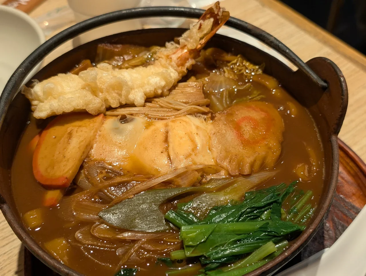 Nagoya Kishimentei restoranında sunulan yemekler; Houraiken öğünü değildir