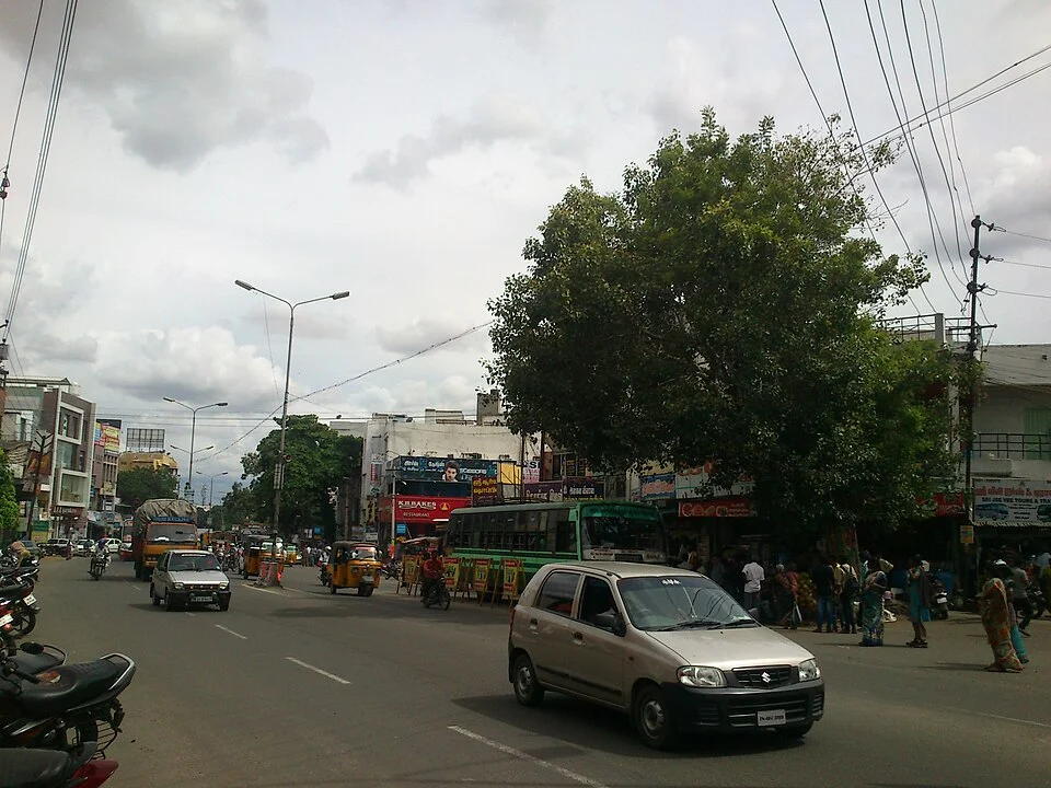 Tiruppur kentinin dış görünümü
