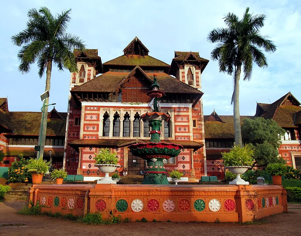 Exterior of Napier Museum in Thiruvananthapuram
