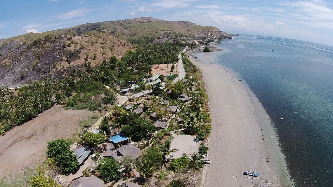 Looking north from Beloi on Atauro Island; Joshvdbroek, 22 October 2016