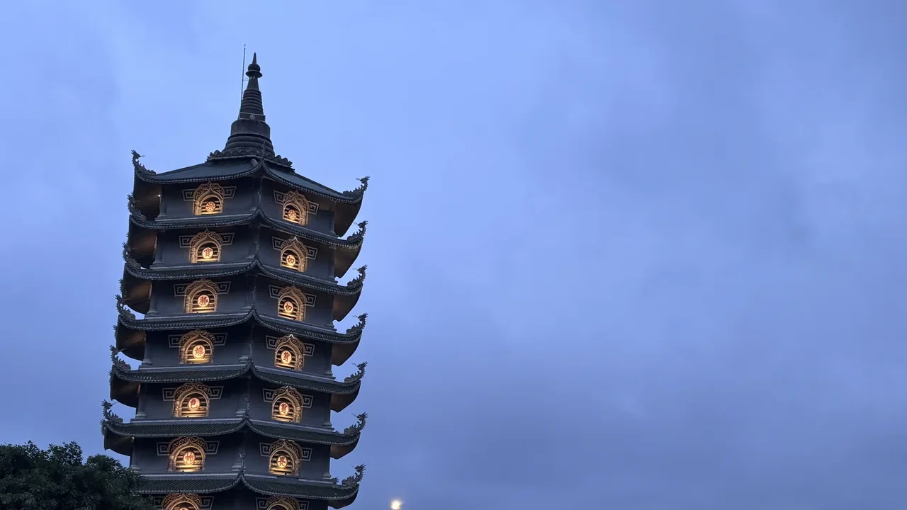 Da Nang Linh Ung Tapınağı görünümü