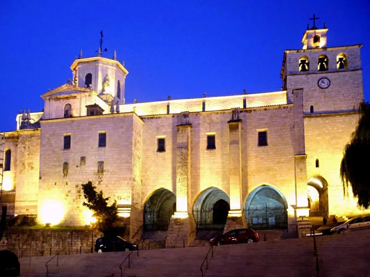 View of Santander Cathedral, archival view from 2016