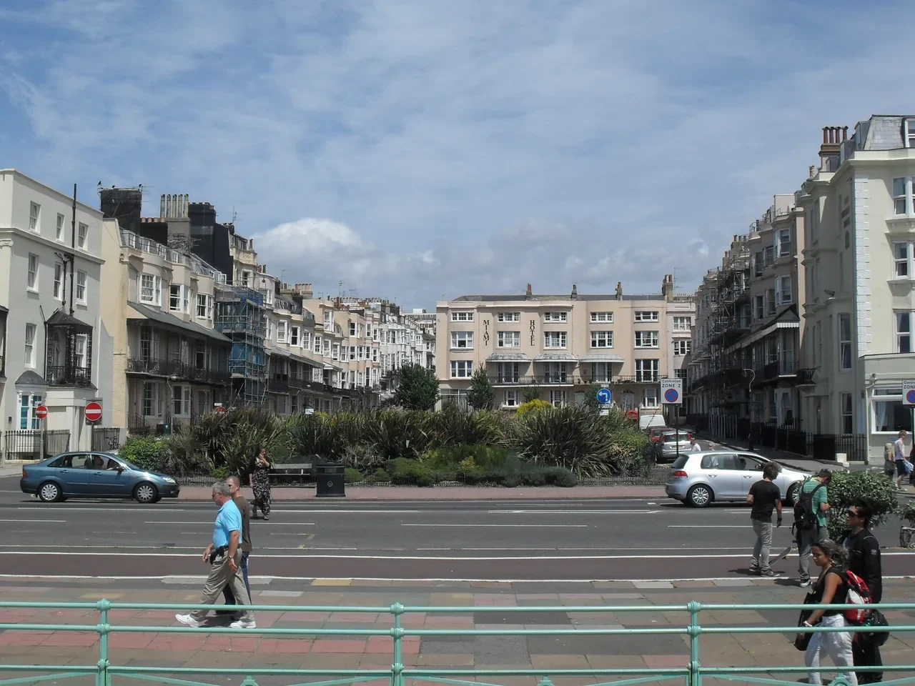Brighton Bedford Square sahil meydanı, 2010 arşiv fotoğrafı