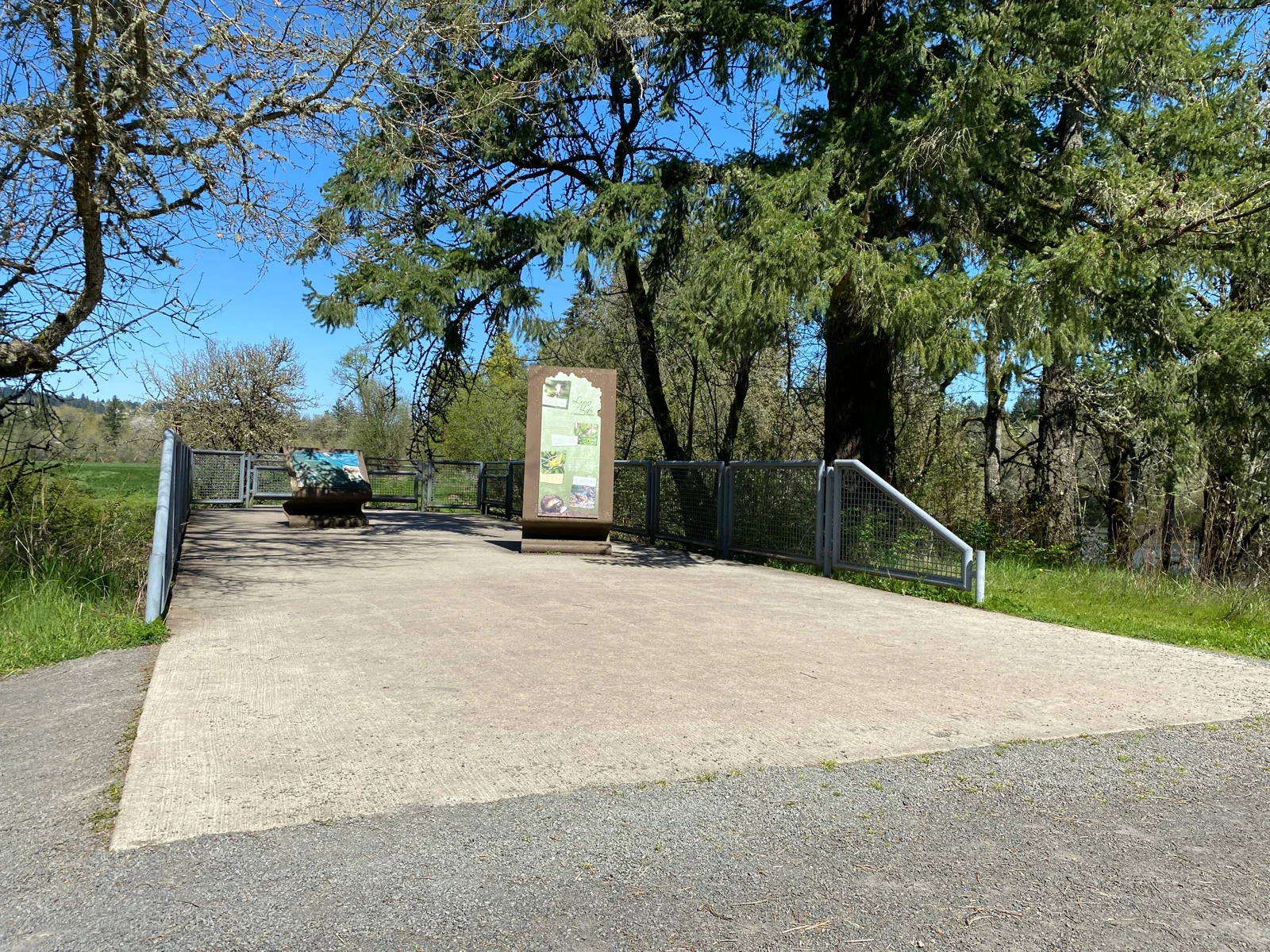 2025 archive view of the Tualatin River Trail observation deck