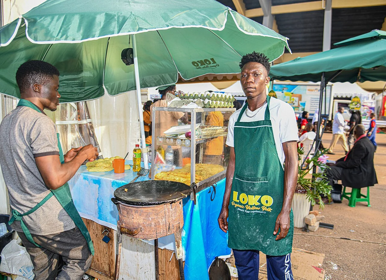 Ugandan rolex-stall example, not an identified Kampala business; Ssemmanda will, 16 February 2025