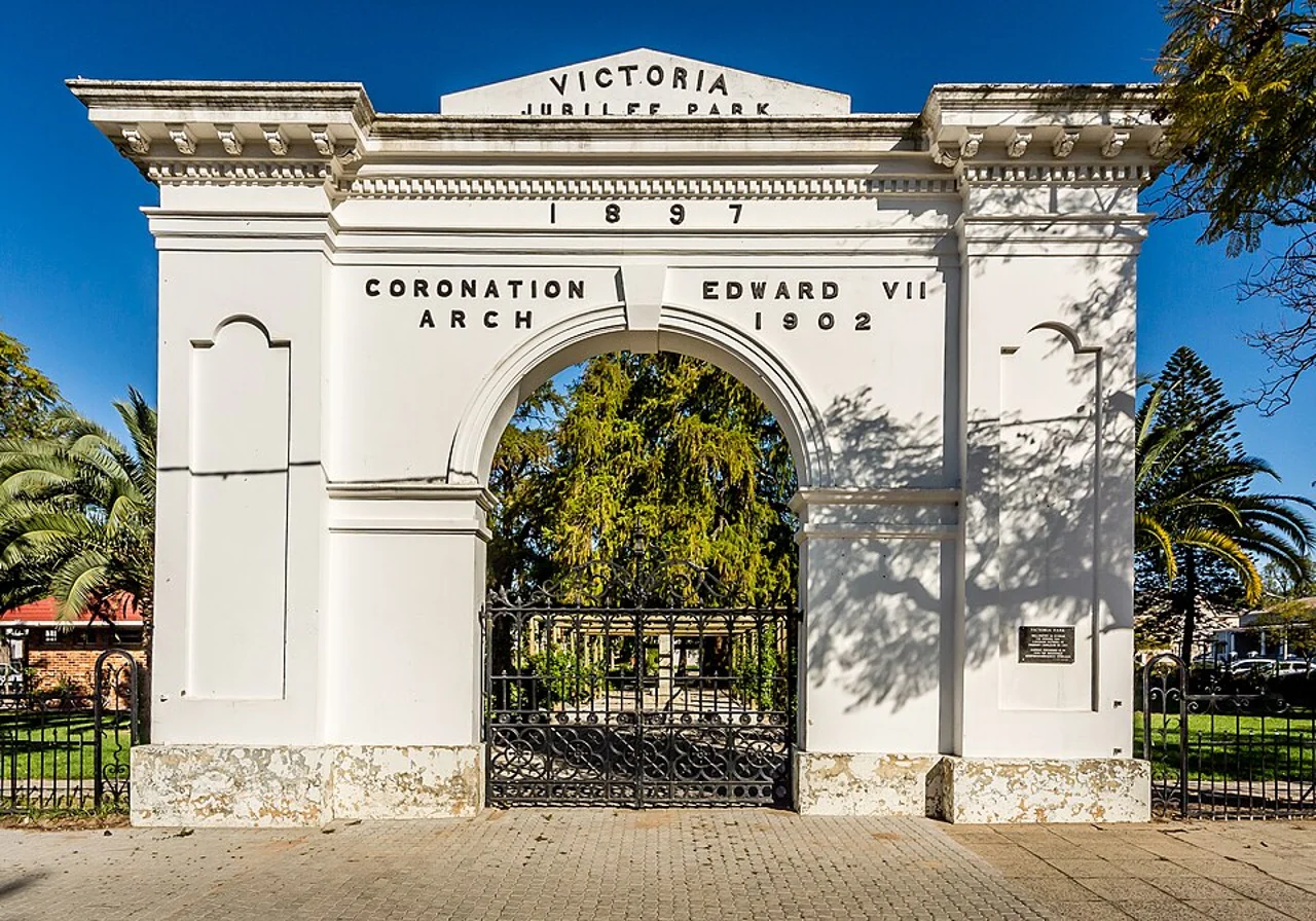 Wellington Coronation Arch, 2015; not a guest room
