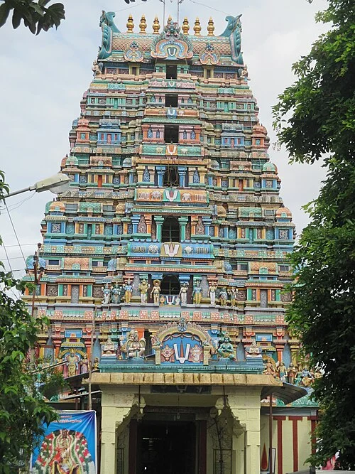 View of Soundararajaperumal Temple in Nagapattinam
