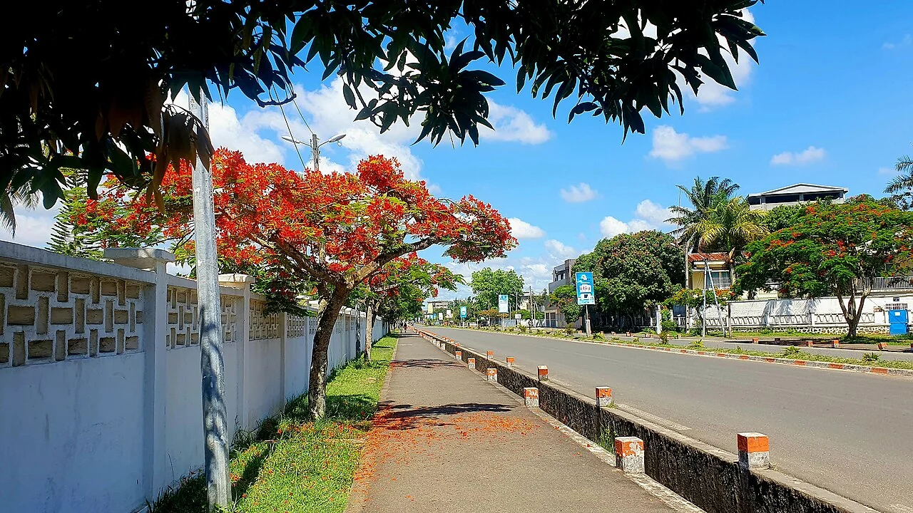 Toamasina Boulevard Labourdonnais; December 2022, before the 2026 cyclone