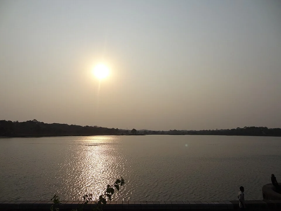 Futala Lake surroundings in Nagpur