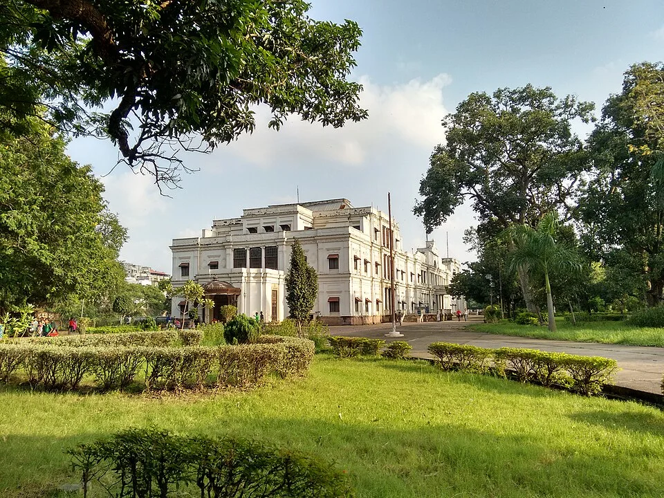 Exterior of Lalbagh Palace in Indore