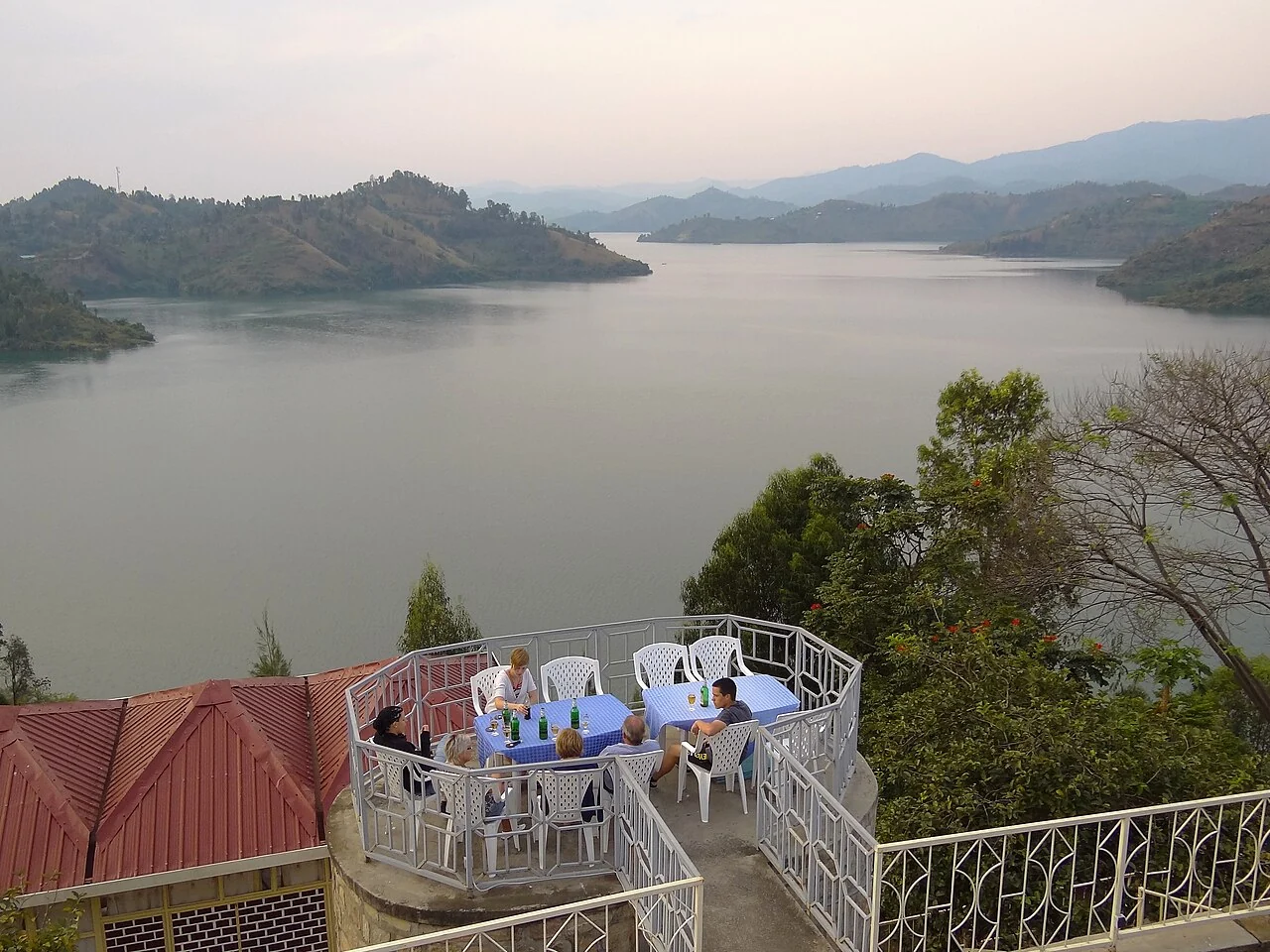 Lake Kivu from Home Saint Jean, Karongi-Kibuye, August 2012