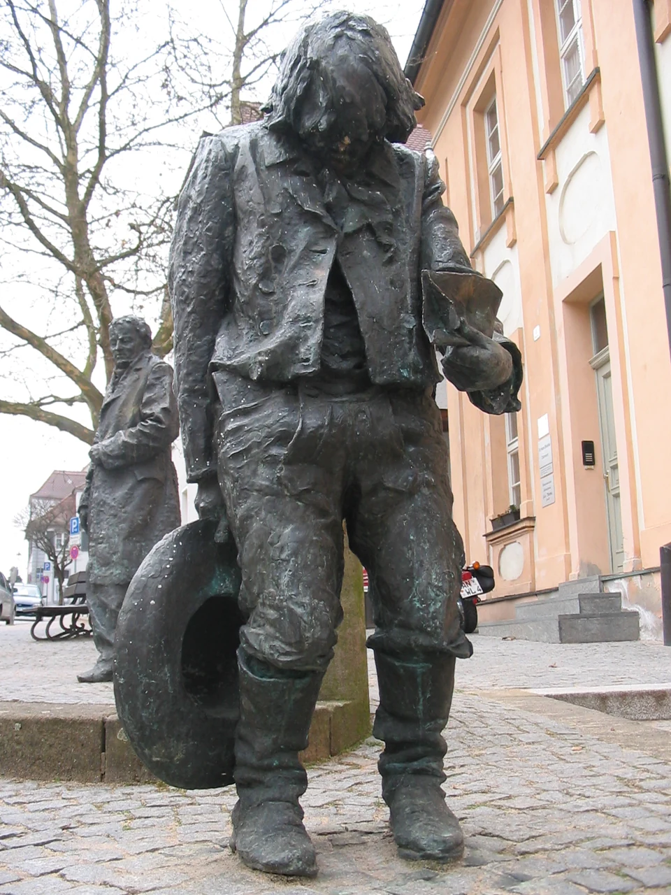 Kaspar Hauser monument in Ansbach, 2006