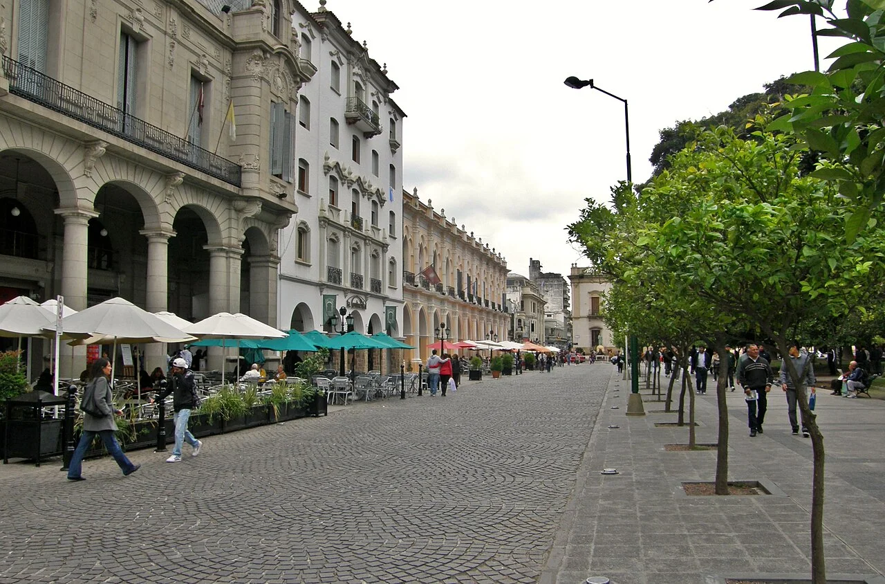 Salta Plaza 9 de Julio çevresi, Mart 2012