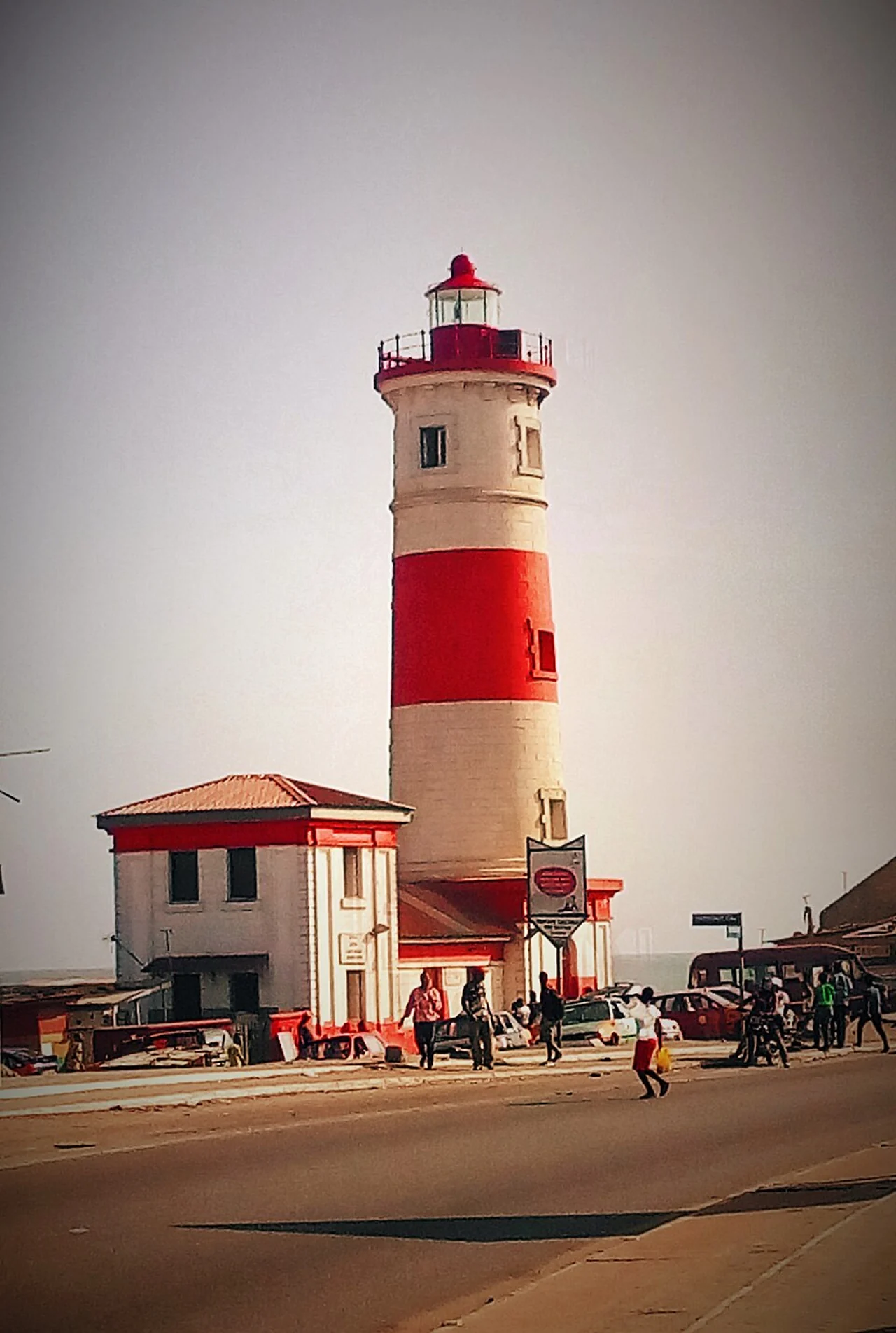 Jamestown lighthouse; Joy Agyepong, 3 September 2016
