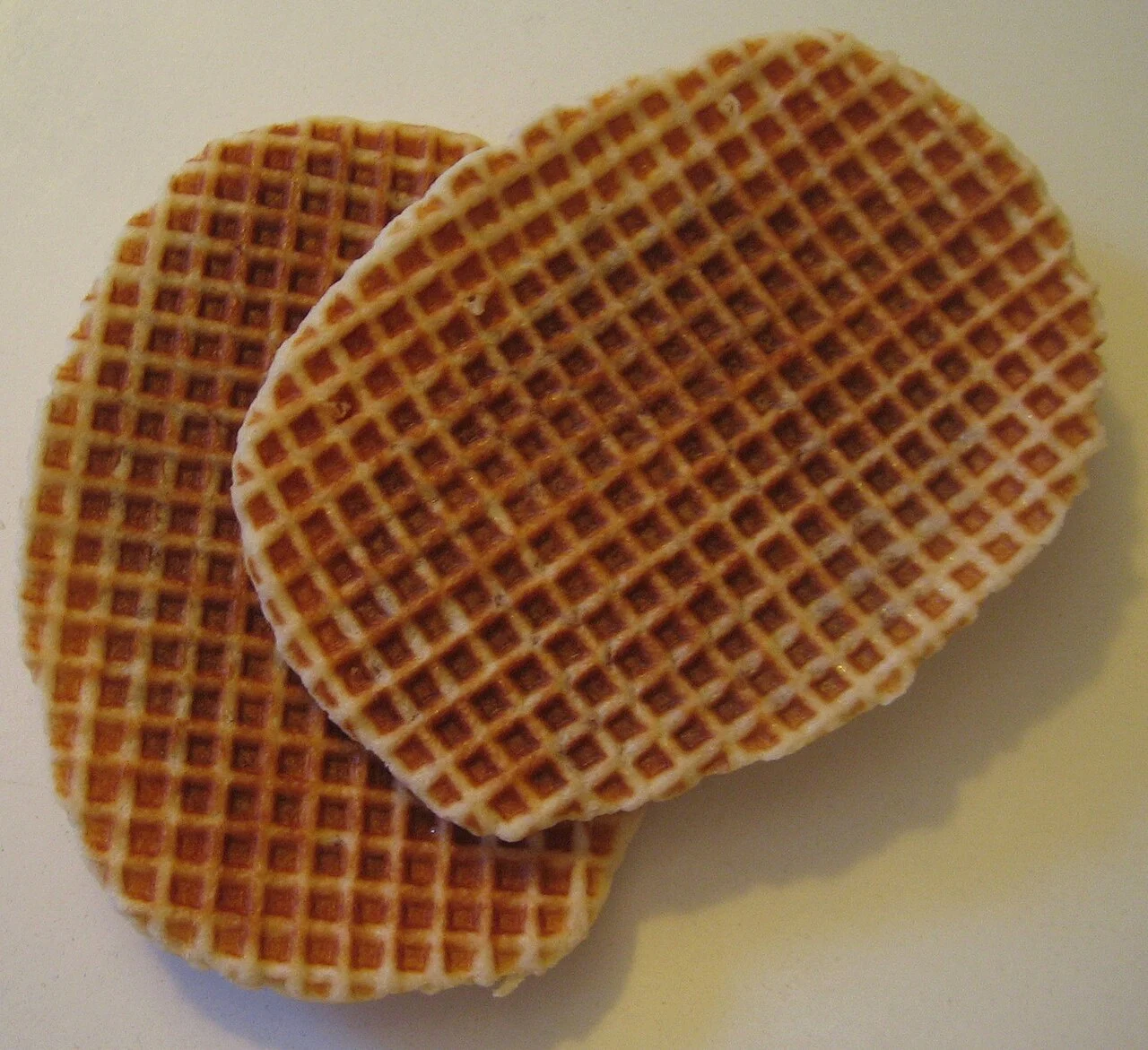 Lille usulü vergeoise dolgulu Rita marka waffle ürün örneği; Mart 2008, Méert ürünü değildir.