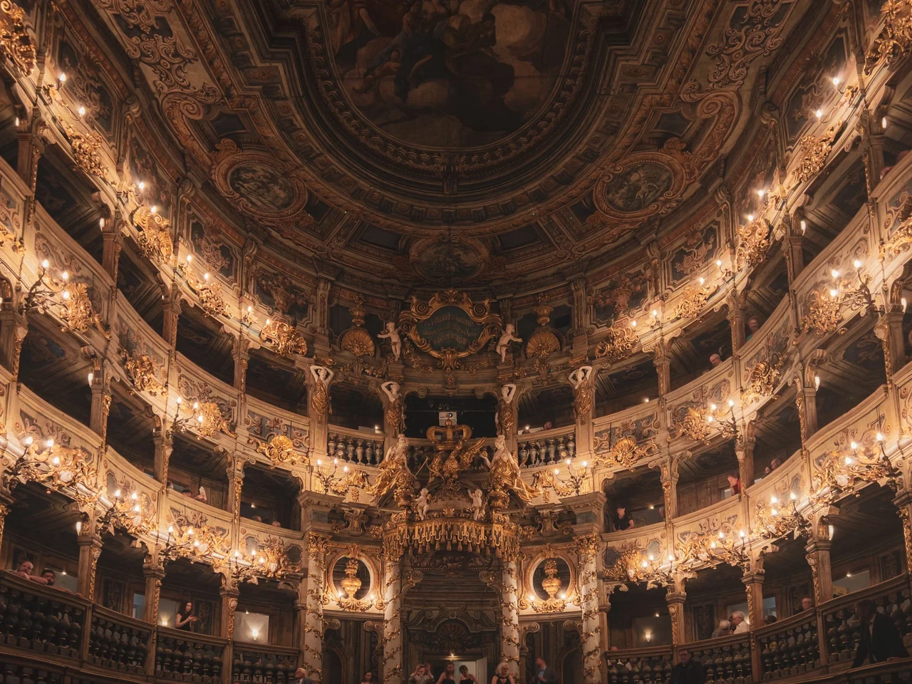 Bayreuth Markgräfliches Opernhaus salonu