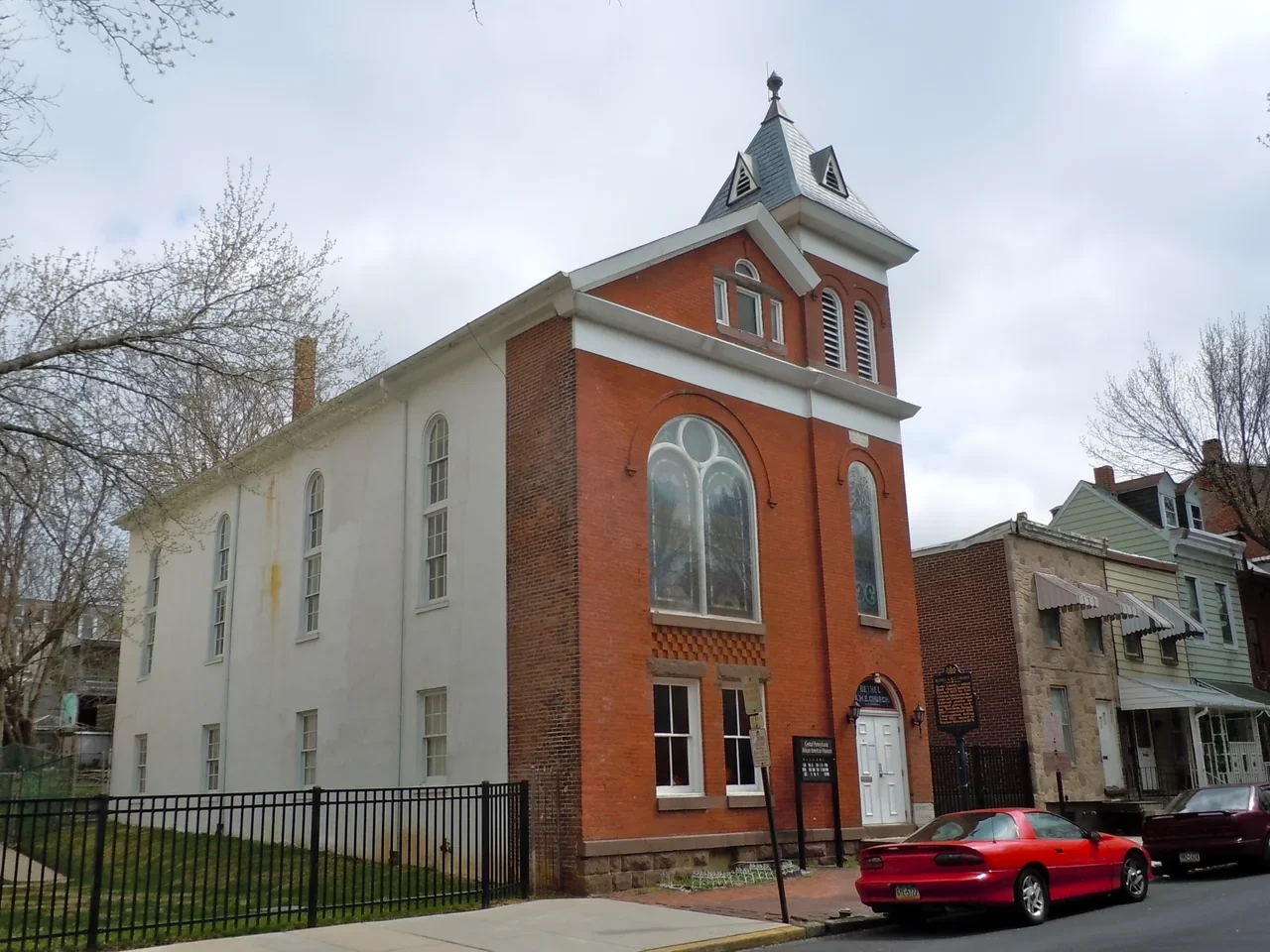 North 10th Street üzerindeki Bethel AME kilisesinin dışı, 2011 arşivi