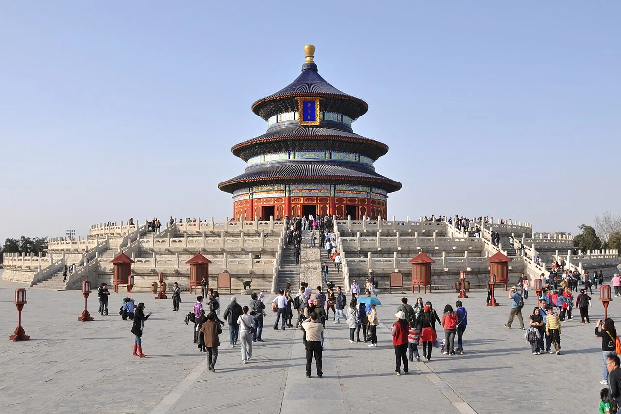 Hall of Prayer for Good Harvests at the Temple of Heaven; Fong Chen / Charlie fong, April 2010.