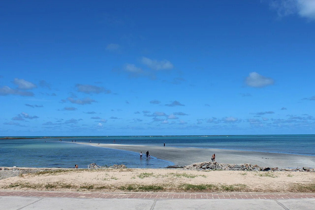Maceió Jatiúca sahil görünümü, Haziran 2012