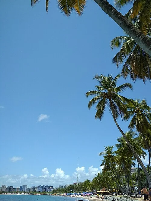 Maceió Pajuçara sahili, Şubat 2018