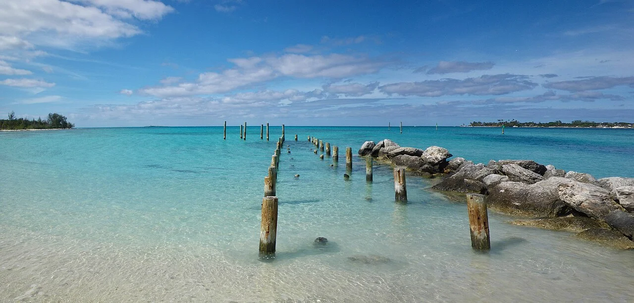 Bahamalar New Providence Jaws Beach, 2008