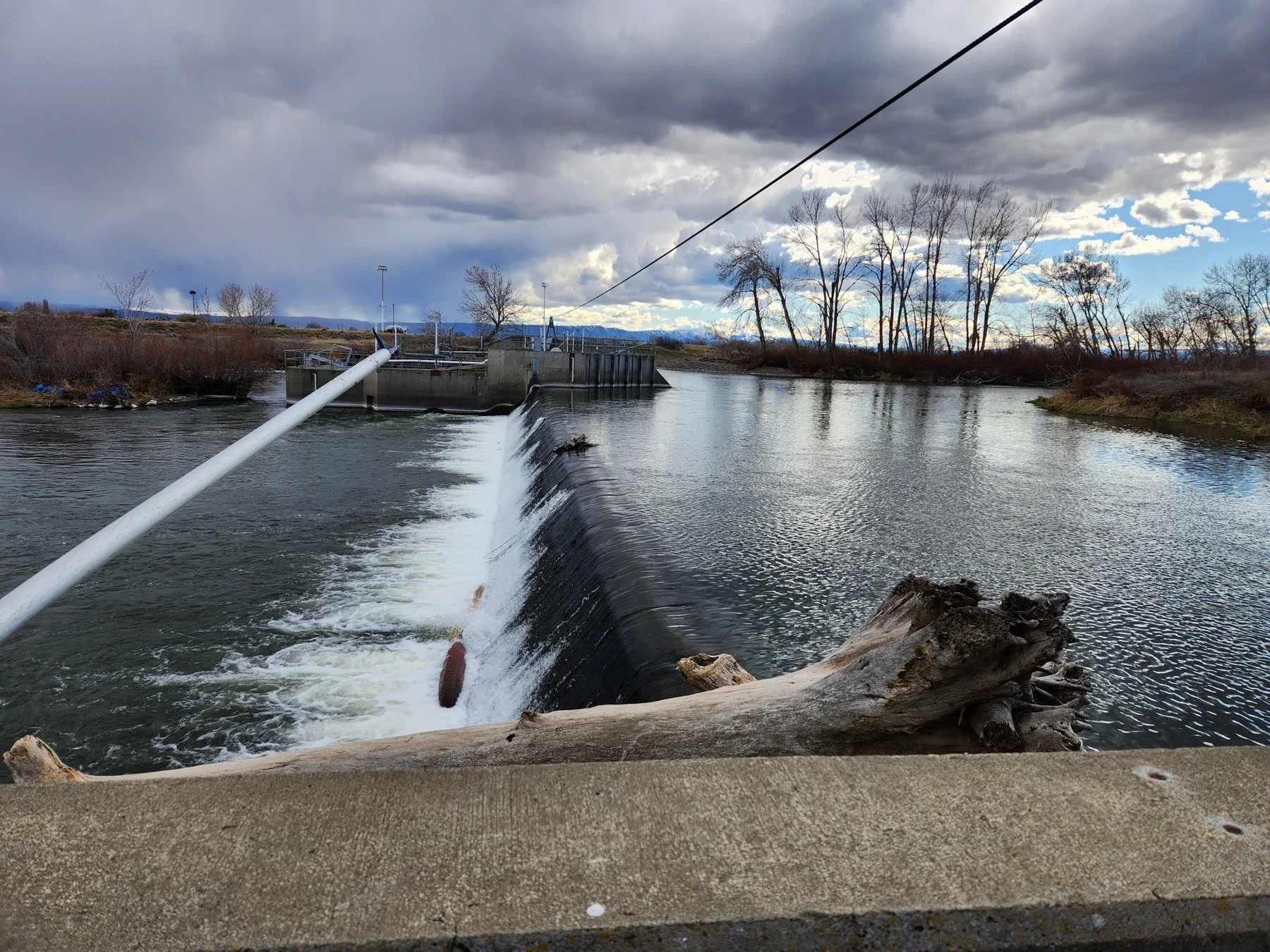 Research archive of a lower Yakima River dam; not an Ellensburg visitor stop