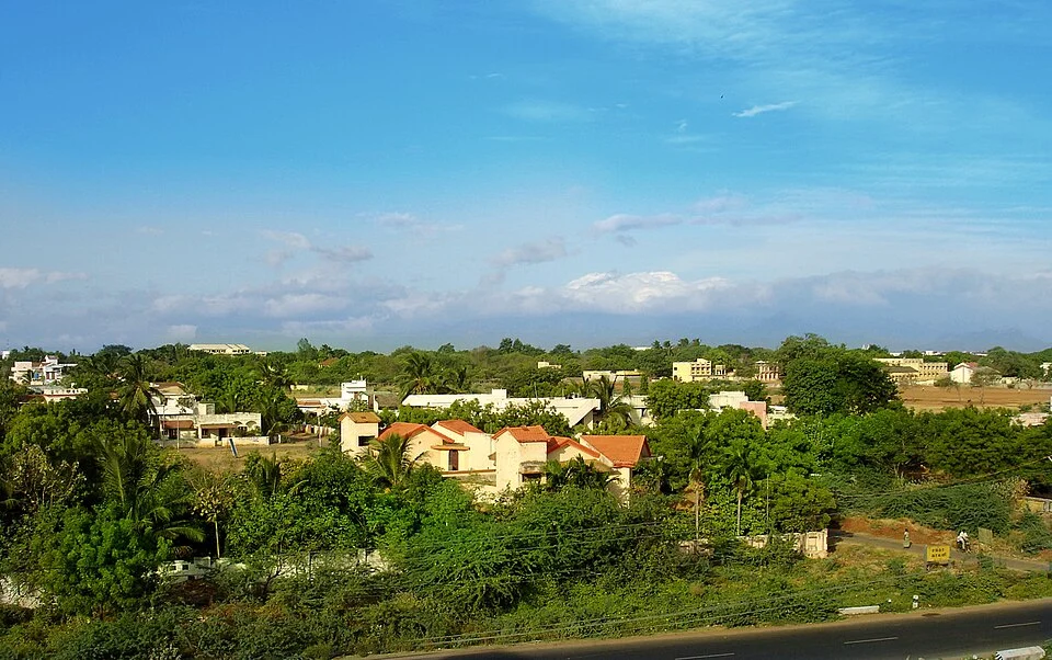 Residential surroundings of Samathanapuram in Palayamkottai