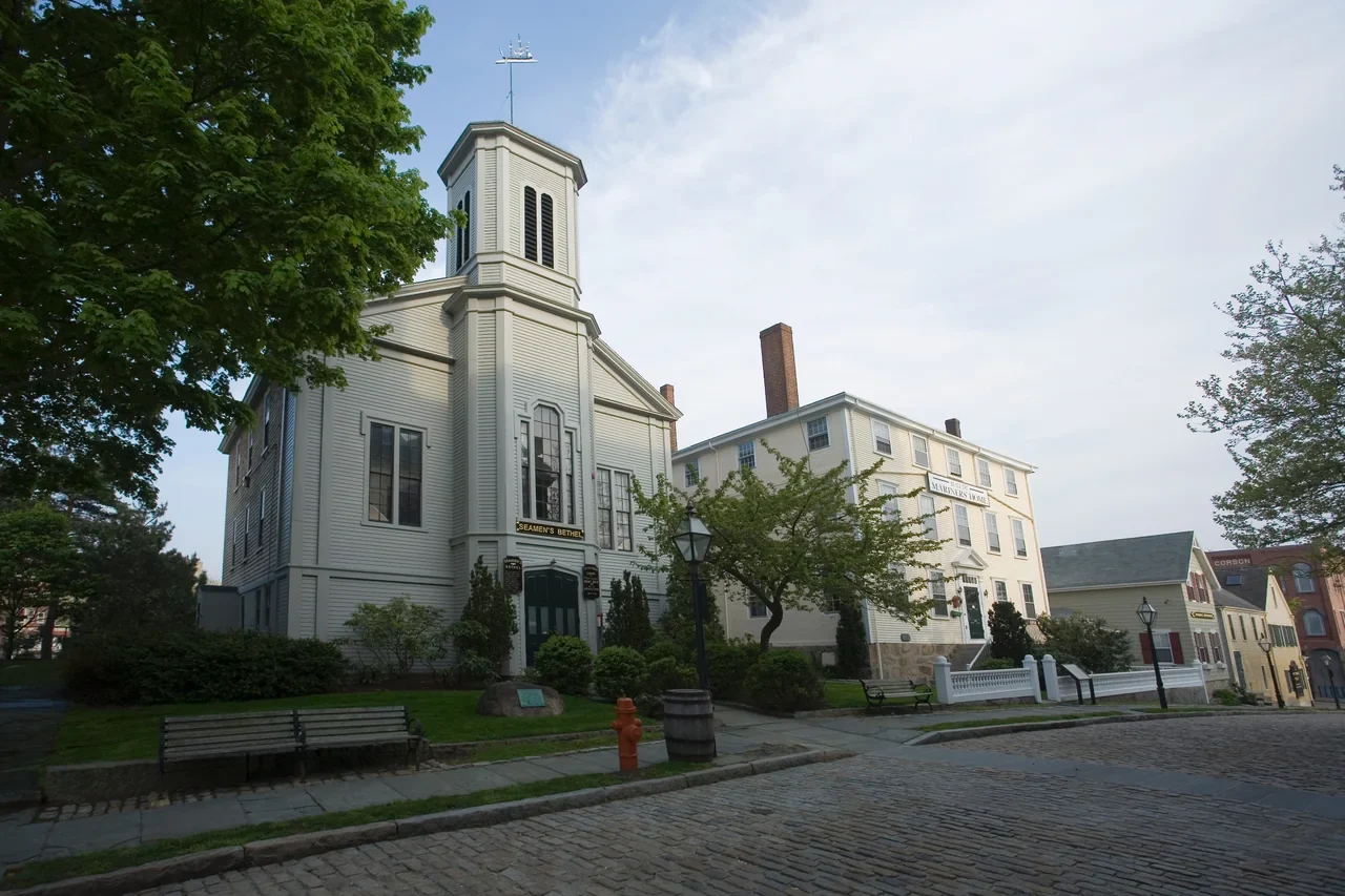 NPS archive view of Seamen’s Bethel and Mariners’ Home