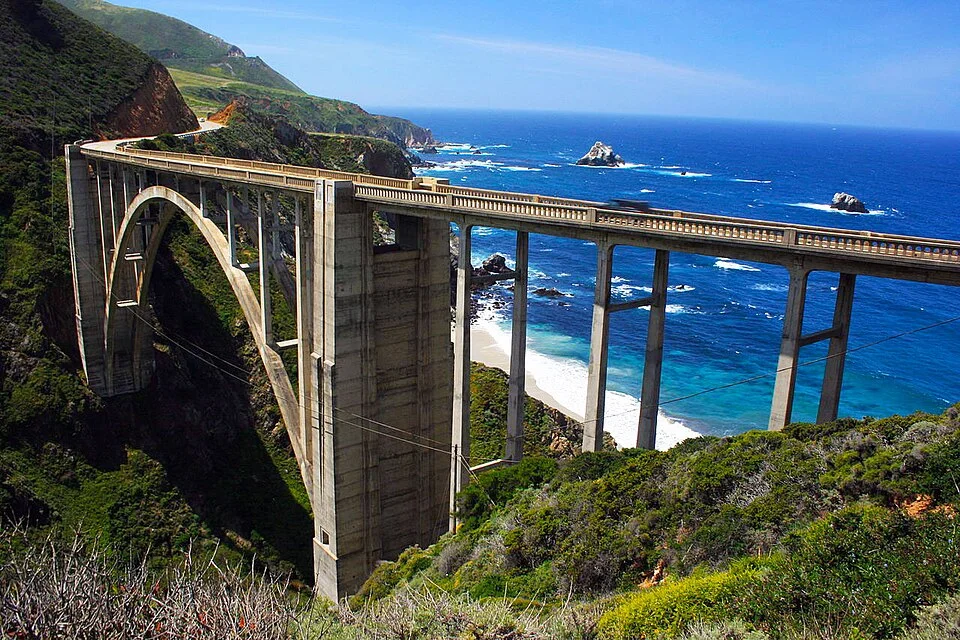 Bixby Creek Bridge on California’s Big Sur coast, 2010