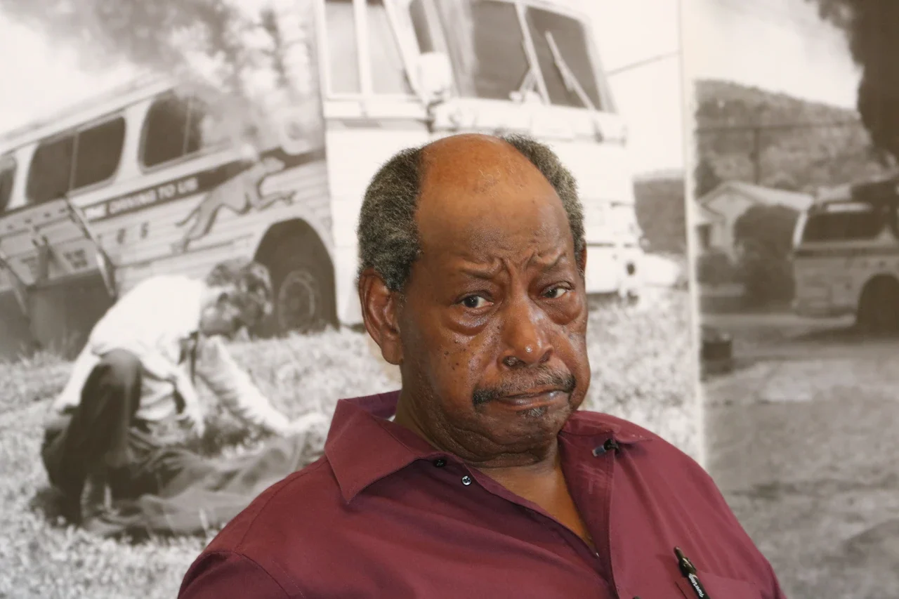 Portrait of Freedom Rider Bill Harbour in the NPS archive