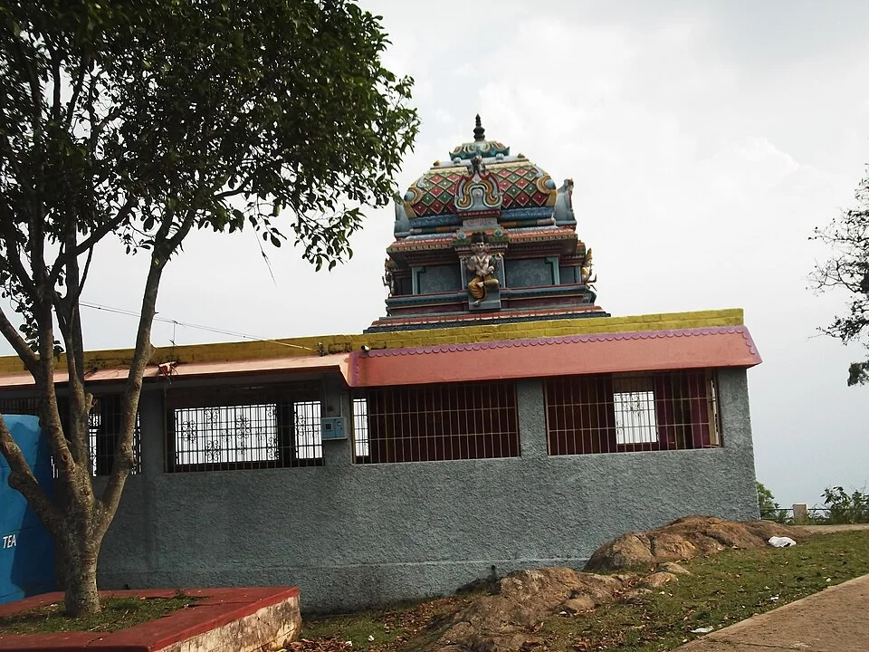 Structure at the Pagoda Point viewpoint in Yercaud