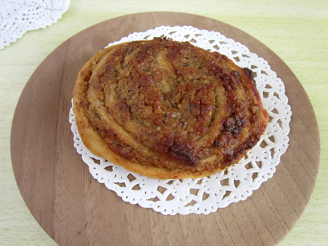Walnut-filled potica dessert example, July 2012; not a current business offer.
