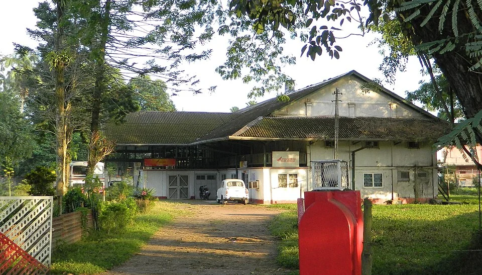 Exterior of a historic building in Dibrugarh city