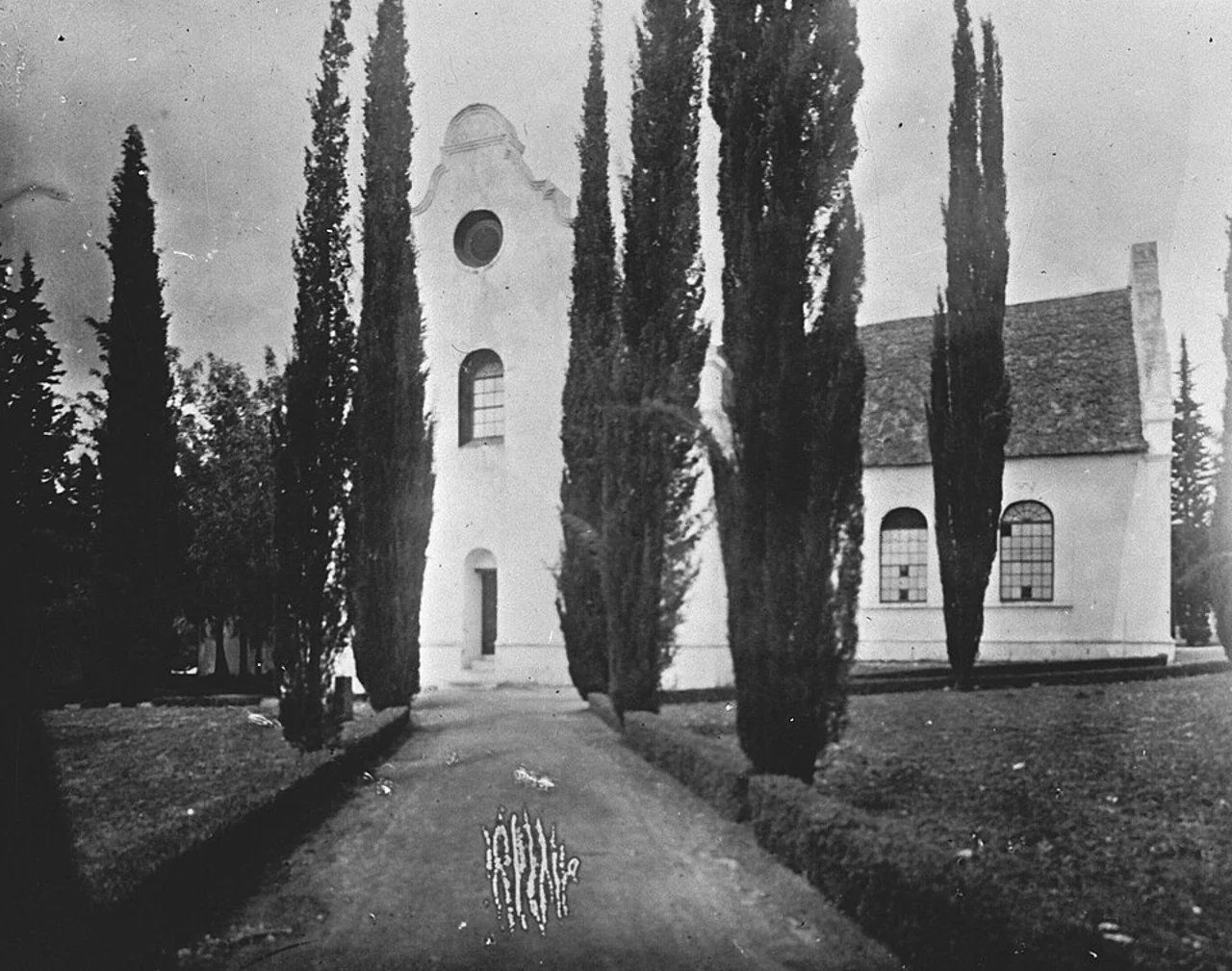 Paarl Hervormde Kerk arşiv görünümü; çekim tarihi doğrulanamadı