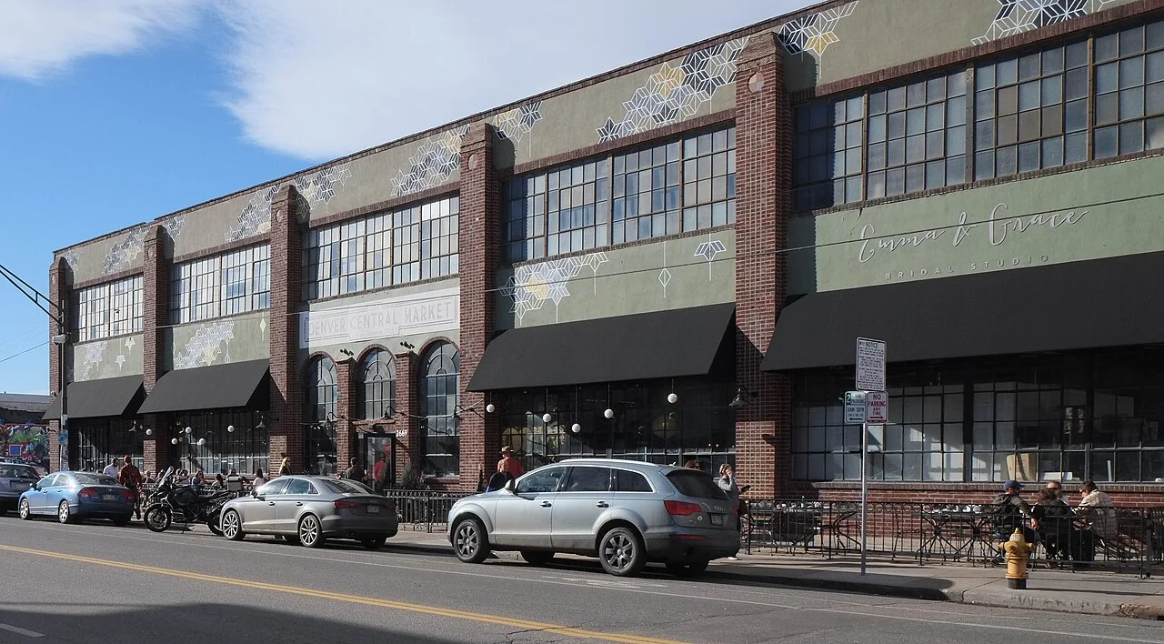 Denver Central Market dış cephesi, 2016 arşiv fotoğrafı