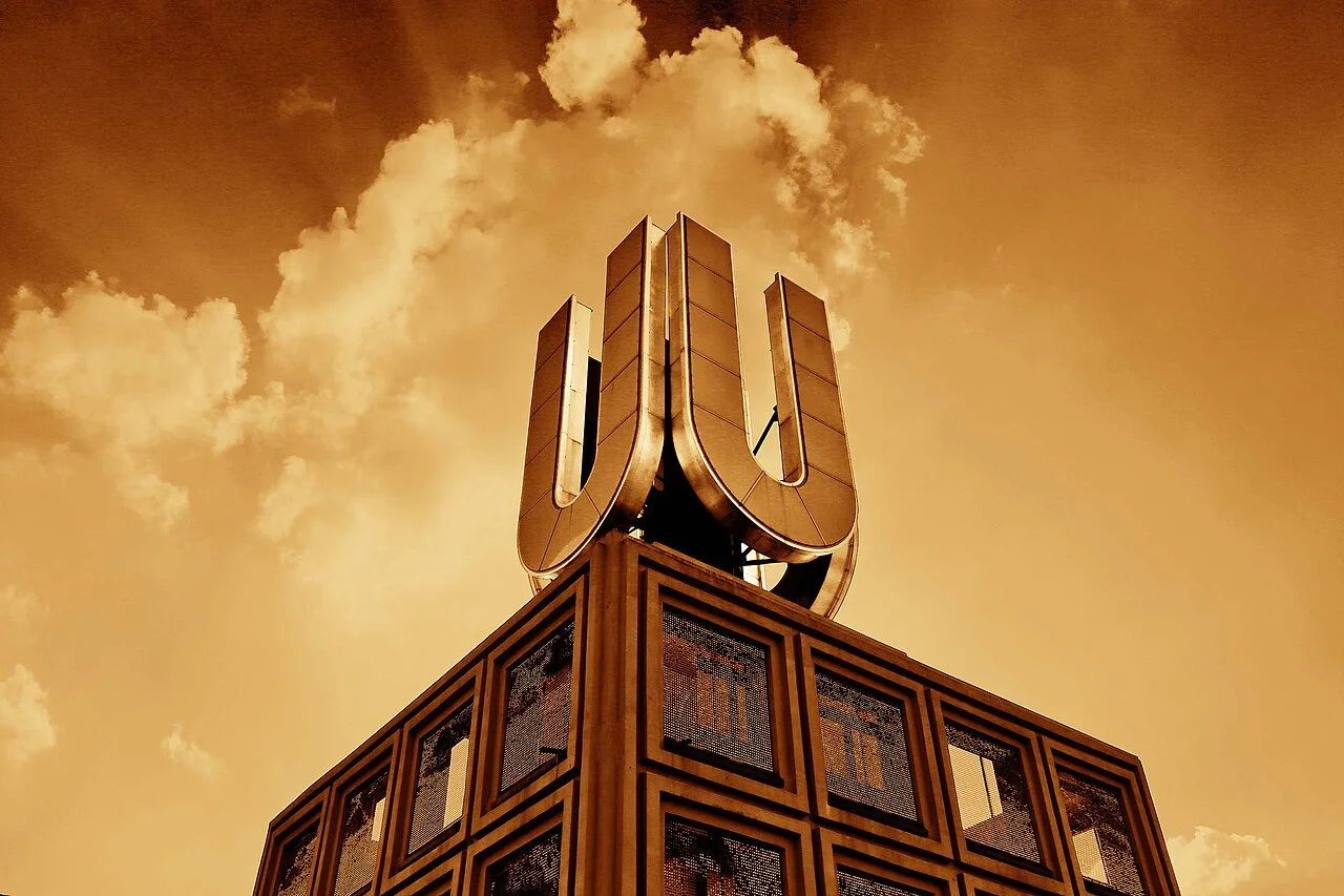 Dortmunder U kültür yapısının dış görünümü; 2014 tarihli fotoğraf