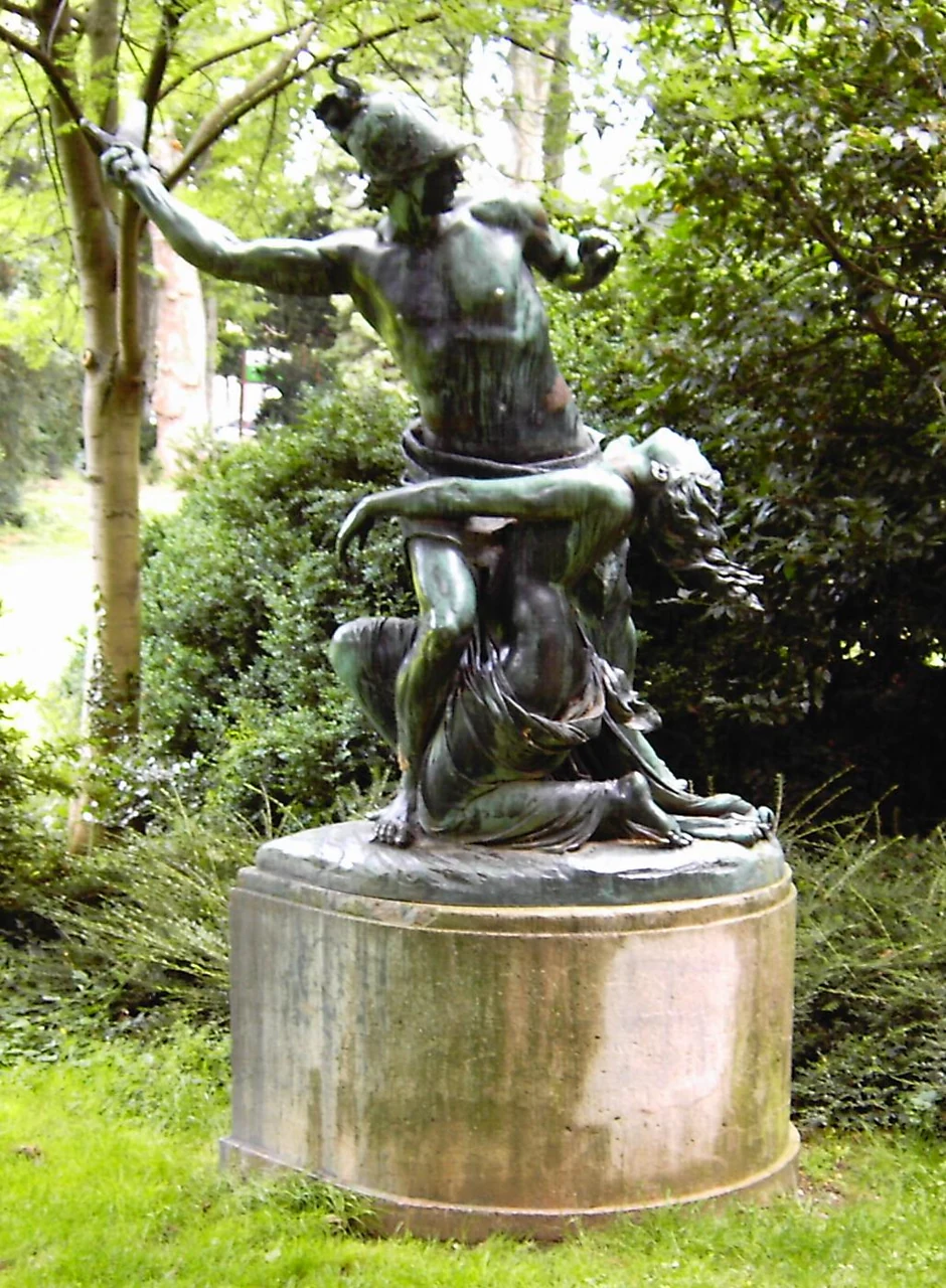 Joseph Uphues sculpture in Düren Stadtpark, 2007