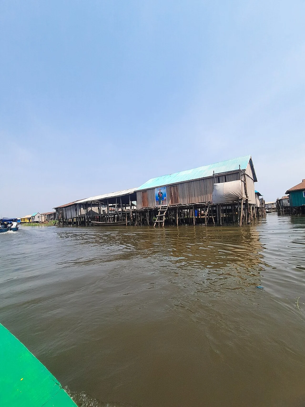 Settlement over the water in Ganvié; Kume Akpubi, 19 February 2022; official scope is Sô-Ava despite the source Ouidah label